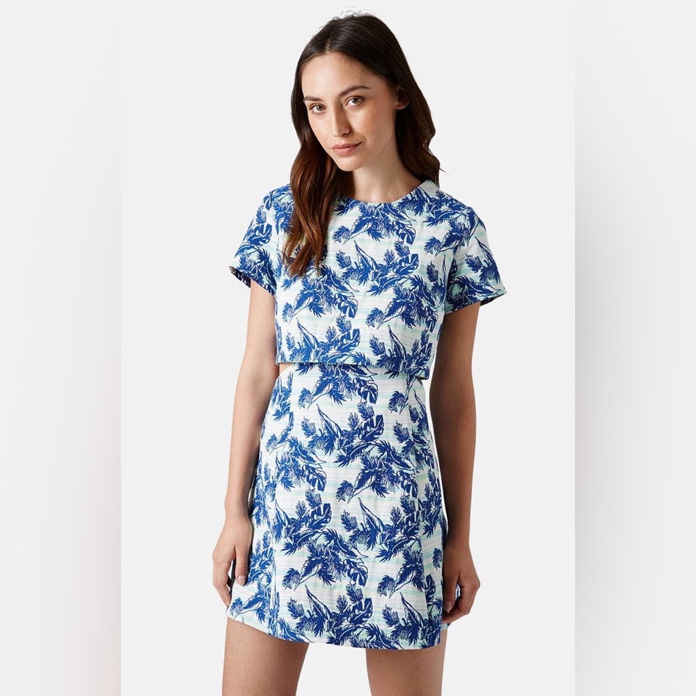 Topshop Cutout Mini Dress